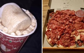 15 случаев, когда работники кафе и ресторанов перевыполнили заказ (15 фото)