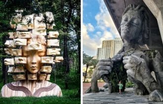 16 works from the sculptor whose surreal statues are stunning in their beauty (17 photos)