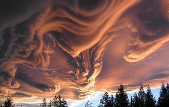 Редкие виды облаков (44 фото)