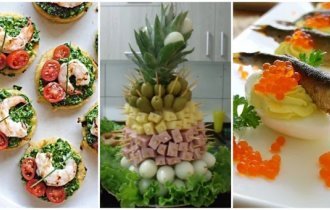 Простые и бюджетные закуски для празднования Нового года, которые украсят стол (19 фото)