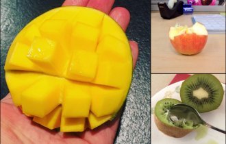 16 фруктов, которые люди чистят, режут, едят и хранят "не так" как все (16 фото + 1 гиф)