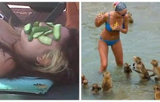 15 funny moments that happened on the beach (16 photos)