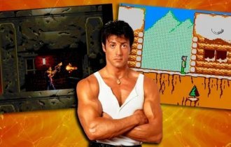 Games based on films with Sylvester Stallone (15 photos)