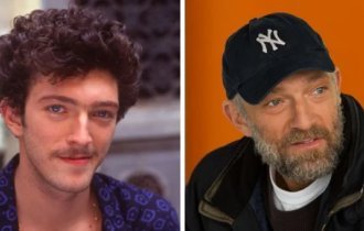 Как изменились  15 известных французских актёров с тех пор,  как они впервые попали на большой экран (16 фото)