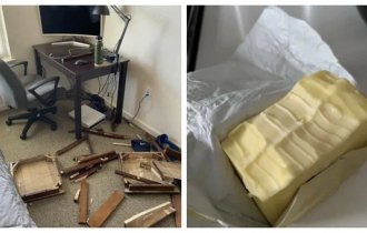 19 flatmates whose place is in a pigsty (20 photos)