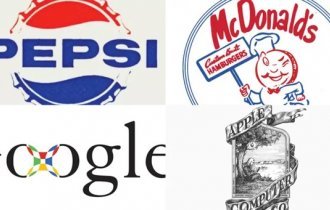 ГАЗ, Pepsi, Apple: как менялись логотипы известнейших фирм (34 фото)