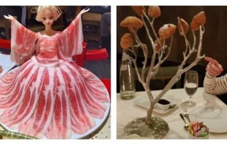 Когда ресторанные блюда радуют не вкусом, а креативом (22 фото)