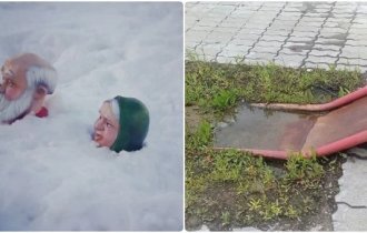 Детские площадки, куда страшно подпускать ребёнка (14 фото)