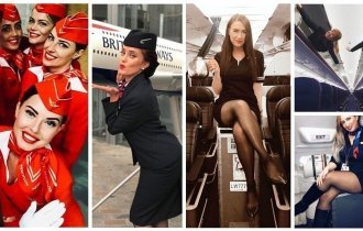 Именно так выглядят стюардессы разных авиакомпаний (21 фото)