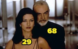30 weird on-screen couples with big age gaps (30 photos)