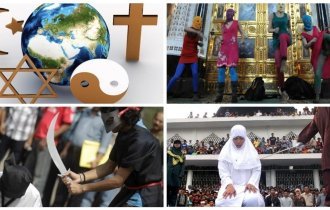 Как защищают чувства верующих в разных странах: штраф или смертная казнь (21 фото)