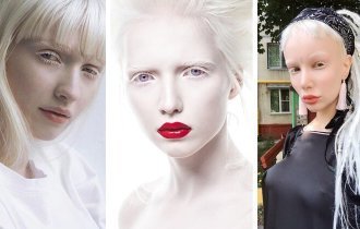 Нетипичная красота: яркие девушки-альбиносы (19 фото)