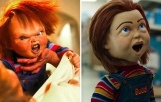 What horror movie characters look like in original films and remakes (12 photos)