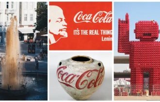Кока-кольное безумие в искусстве: 20 шедевральных арт-работ, посвященных легендарному напитку (20 фото)