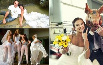 То, что не должно было утечь в сеть: слишком сочные фотки со свадеб (50 фото)