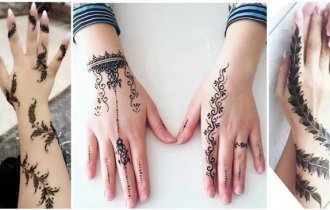 Мехенді: дивовижне мистецтво малюнків хною на тілі (18 фото)
