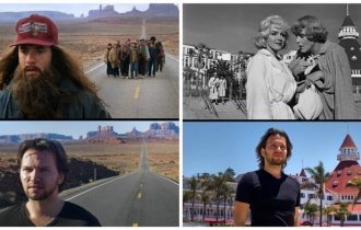 Киноман ищет локации и воссоздает сцены из известных фильмов (26 фото)