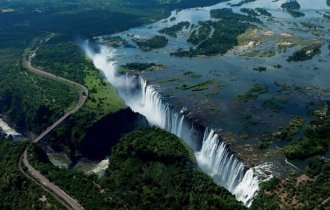 Водопад Виктория, Замбия-Зимбабве, Африка (33 фото)