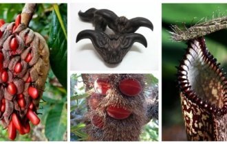 Чувствительным вход воспрещен: 25 обычных растений, которые выглядят мерзко (25 фото)