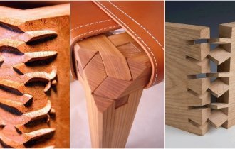 Столярное искусство: 25 невероятных деревянных соединений (18 фото + 6 видео)