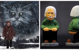 Unusual Christmas customs and characters (12 photos)