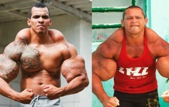 Hulk stands nervously on the sidelines: synthol monsters (11 photos)