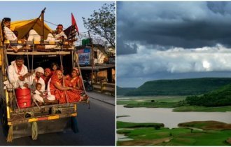 Север Индии: самый густонаселённый регион в мире (5 фото)