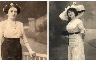 Фотографии элегантных модниц эдвардианской эпохи, снятых в начале 1900-х годов (26 фото)
