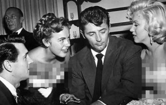 Retro photos from Old Hollywood parties (11 photos)