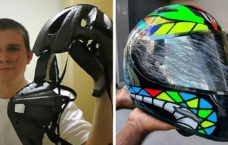 15 clear reasons why you need a helmet (16 photos)