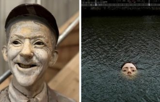 15 необычных статуй, которые могут застать туриста врасплох (16 фото)