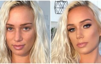 15 stunning transformations of women with the help of makeup (15 photos)