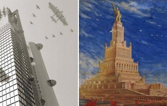 Москва, которой никогда не будет: нереализованные проекты советских архитекторов (6 фото)