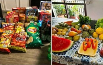 12 people from different countries showed how much their grocery baskets cost and what they look like (13 photos)