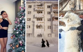 Якутская зима 2020-2021: мороз, охота и красивые девушки (16 фото)