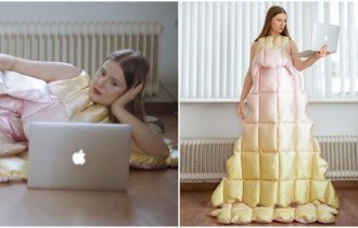 Дизайнер создала идеальные платья для самоизоляции (18 фото)