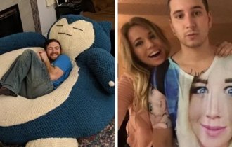 Идеальный подарок - юмор, внезапность и немного душевности (16 фото)