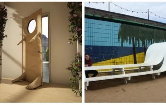 13 crazy design ideas that will make your eyes dazzle (14 photos)
