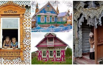 Сказочные русские домики, которые создадут вам праздничное настроение (28 фото)