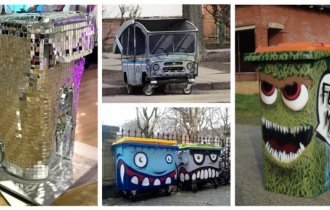 Garbage trends: how to make something beautiful out of something nasty (24 photos)