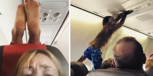 30 обнаглевших попутчиков, способных превратить дорогу в ад (31 фото)