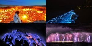 Stunning nature: “the gates of hell,” an invasion of crabs and other amazing phenomena from around the world (13 photos)