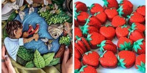 30 шедевров, которыми поделились настоящие мастера выпечки (31 фото)