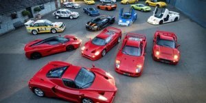 Невероятная  коллекция экзотических и редких автомобилей, принадлежащая одному  владельцу, отправляется на аукцион (19 фото)