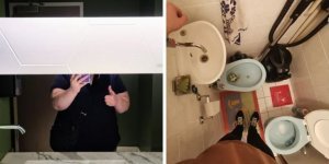 Дивний та непродуманий дизайн туалетів та ванних кімнат (17 фото)