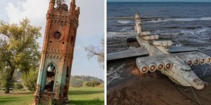 Самые красивые заброшки мира (36 фото)