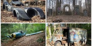 15 most unusual things abandoned in the forest (16 photos)