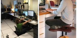 Which one will you sit on, and which one... A selection of test chairs (19 photos)