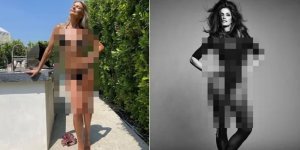 Models whose bodies after 40 look like those of young girls (6 photos)