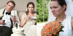 Когда уже по свадьбе видно, что пара долго не протянет (10 фото)